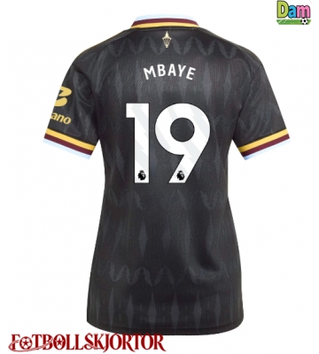 Aston Villa Ibrahim Mbaye #19 Bortatröja Dam 2026-27 Kortärmad